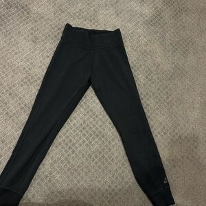 black nike joggers medium